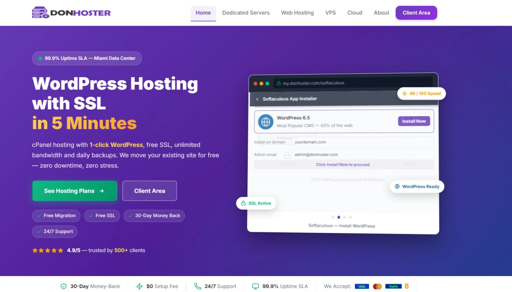 Lee más sobre el artículo DonHoster Review 2026: ¿Vale la pena este hosting WordPress en Miami para tu negocio en Latinoamérica?